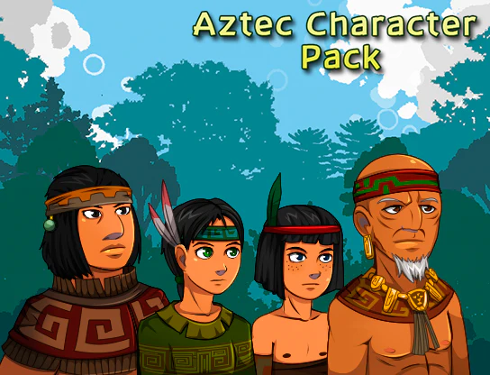Aztec Character Pack - Image 4