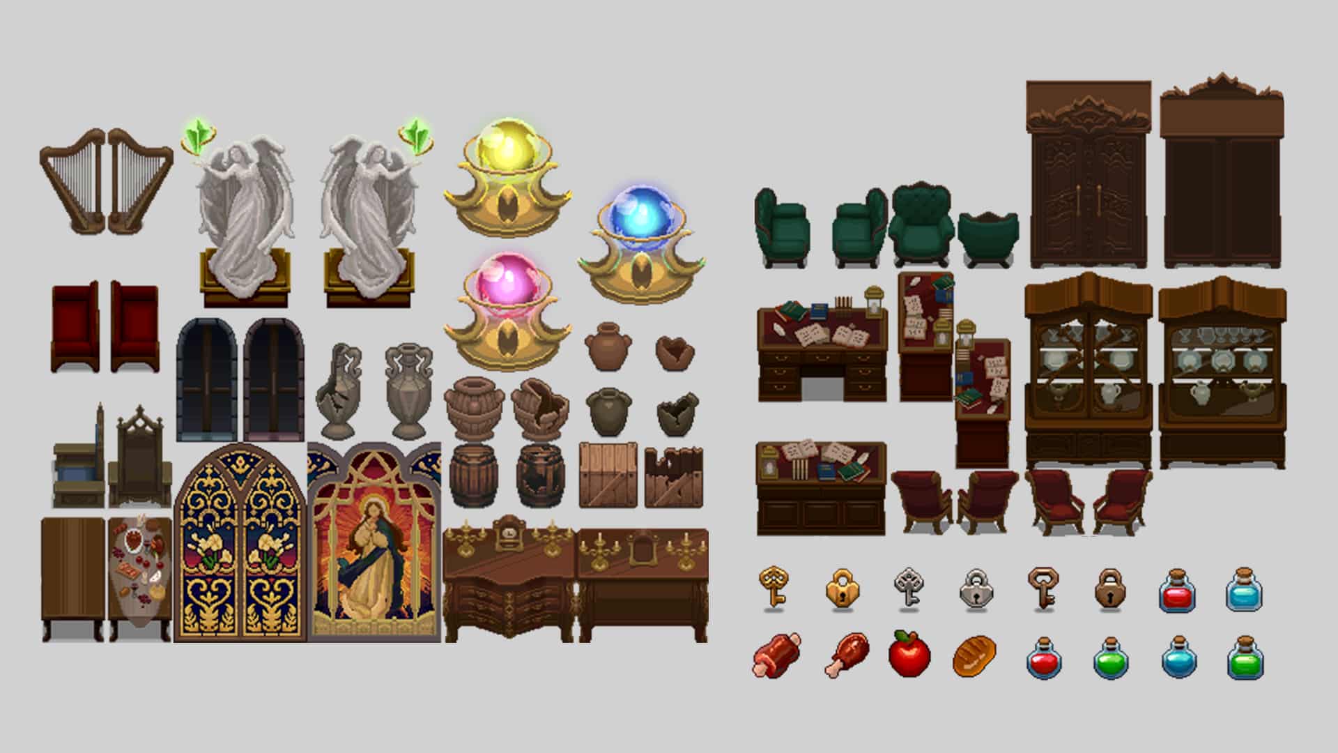 Dark Castle Assets Top View Ver - Image 6