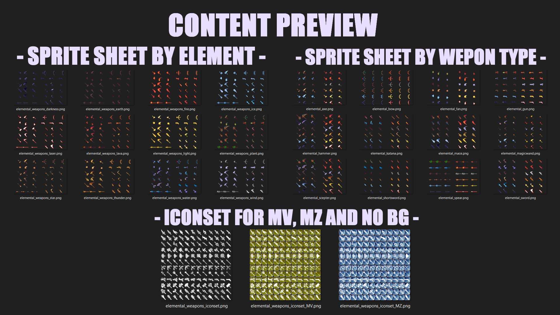 Elemental Weapons Pack - Image 2