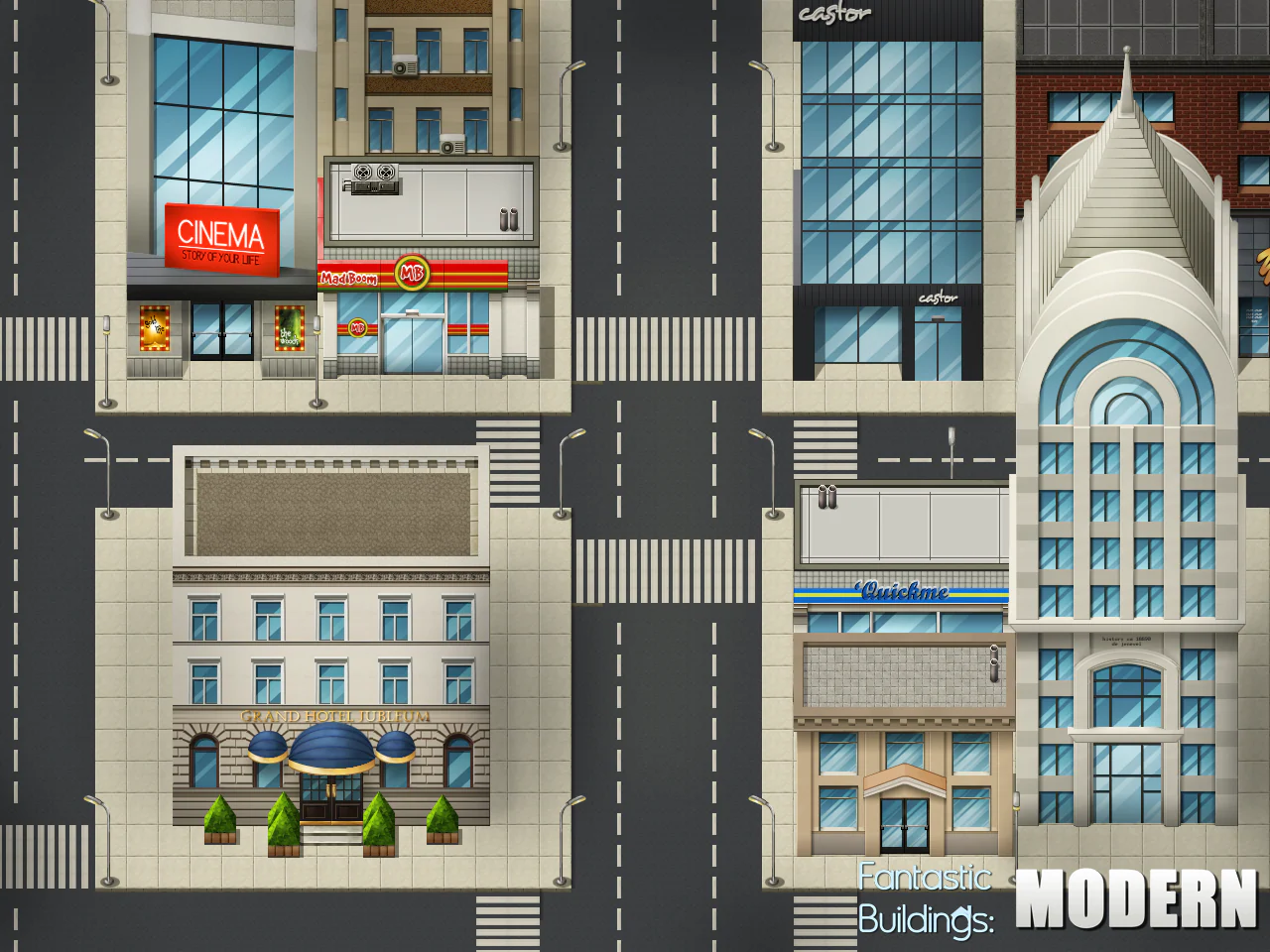 Fantastic Buildings: Modern - Image 2