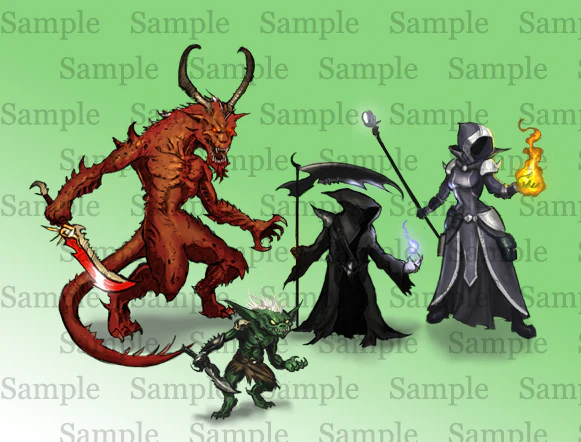 Fantasy Battler Pack 1 - Image 2