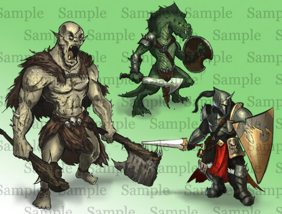 Fantasy Battler Pack 1 - Image 3