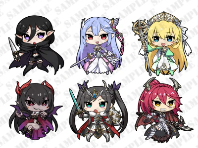 Fantasy Character Super Deformed Pack - Image 2