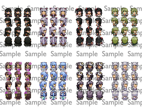 Fantasy Girl Walking Sprite - Image 2