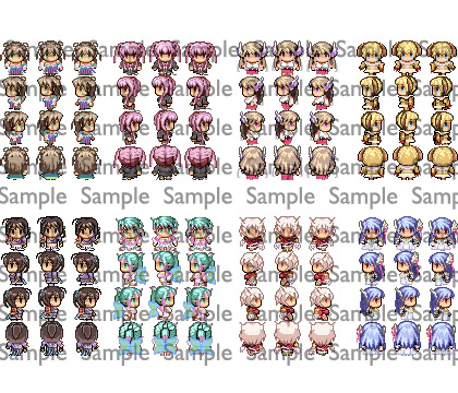 Fantasy Girl Walking Sprite - Image 3