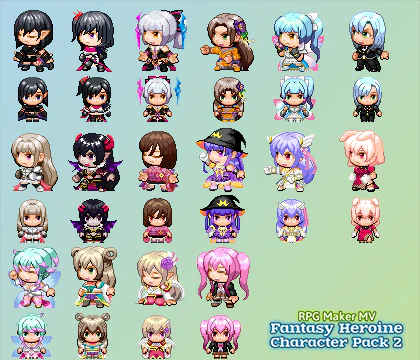 Fantasy Heroine Character Pack 2 - Image 12