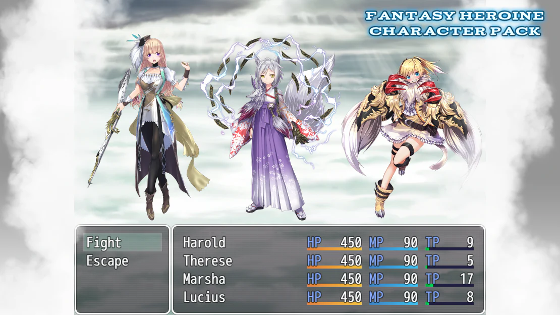 Fantasy Heroine Character Pack - Image 2