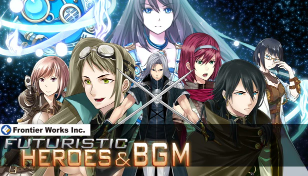 Frontier Works Futuristic Heroes and BGM