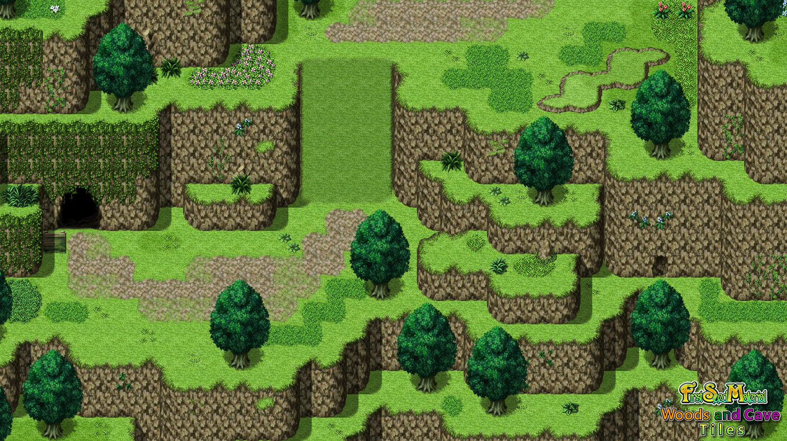 FSM: Woods and Cave Tiles - Image 6
