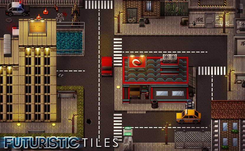 Futuristic Tiles Resource Pack (Non-RM) - Image 3