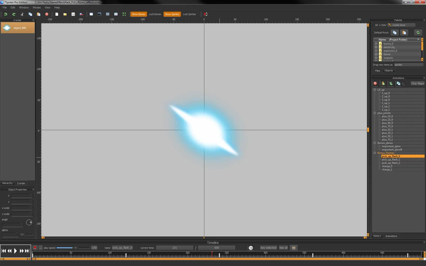 Spriter Pro DLC: Game Effects Animated Art Pack - Image 4
