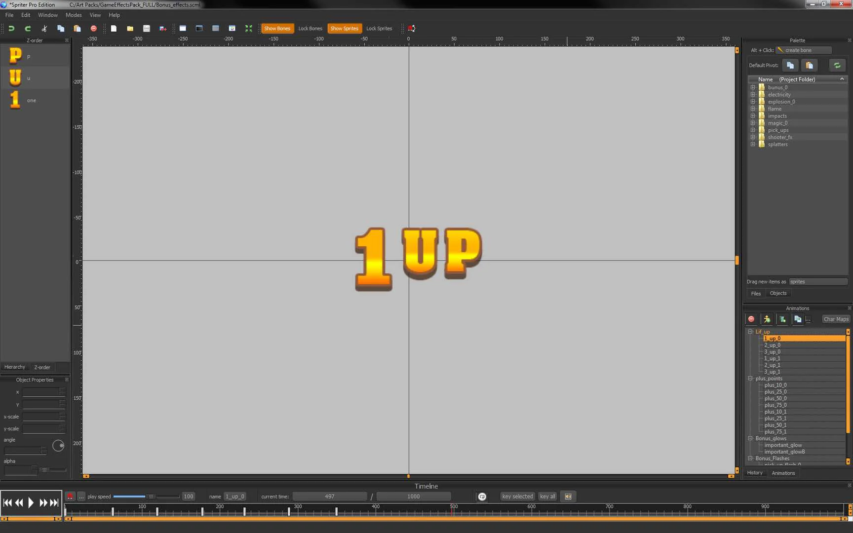 Spriter Pro DLC: Game Effects Animated Art Pack - Image 5