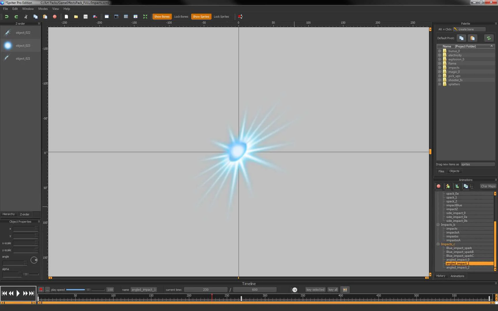 Spriter Pro DLC: Game Effects Animated Art Pack - Image 6