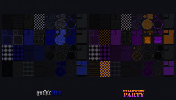 Gothic Blue Halloween Party - Image 8