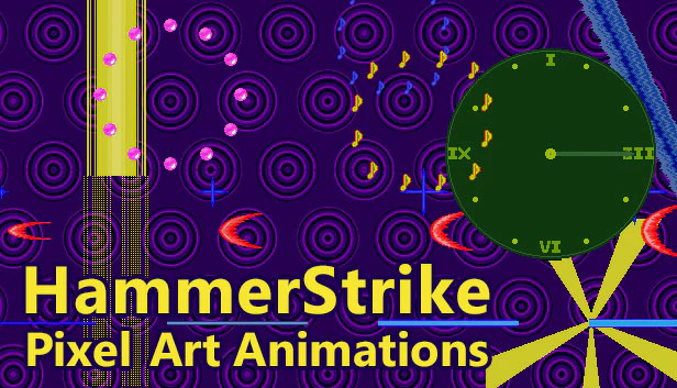 HammerStrike Pixel Art Animations