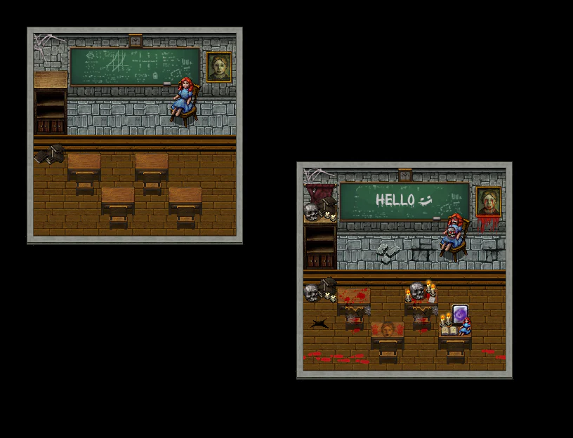 Haunted School Tiles - Image 2
