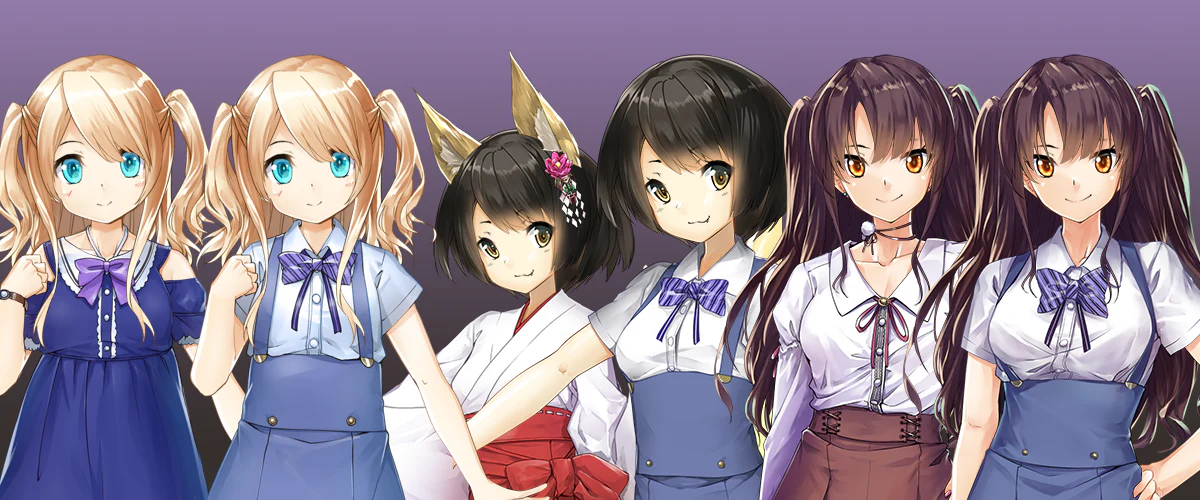 Heroine Character Pack 1 - Image 5