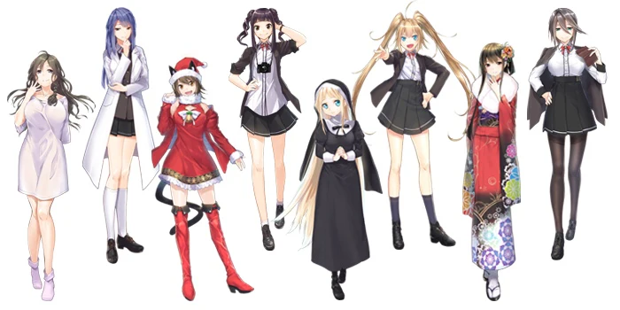 Heroine Character Pack 3 - Image 2