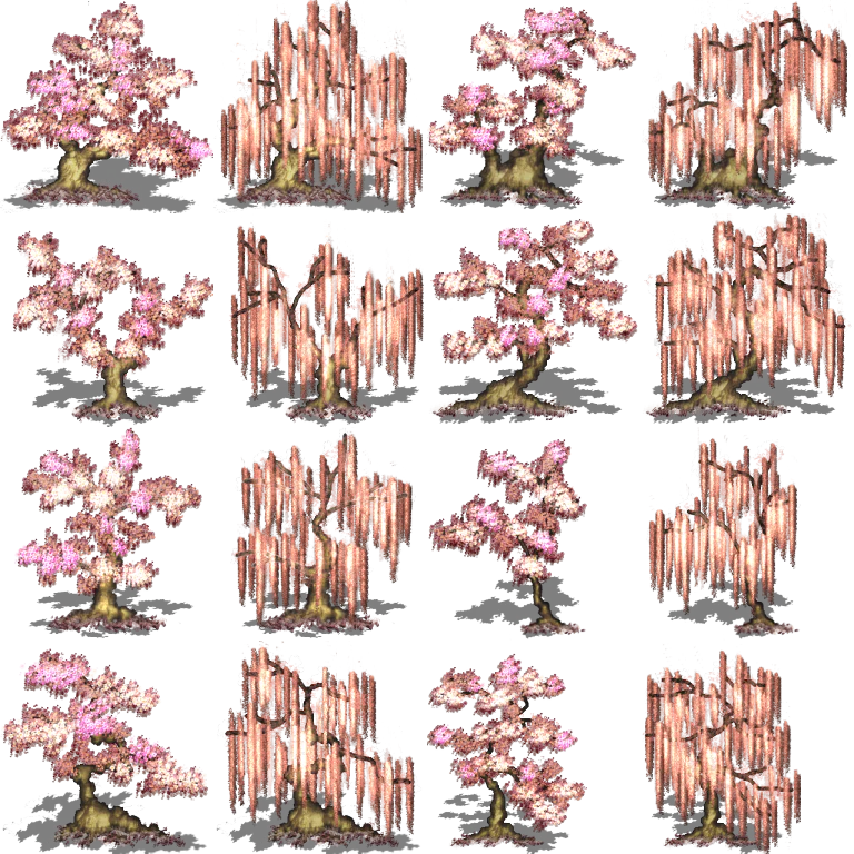 Japanese Four Seasons - Tree Tiles - Image 7