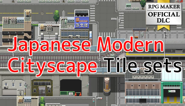 Japanese Modern Cityscape Tileset