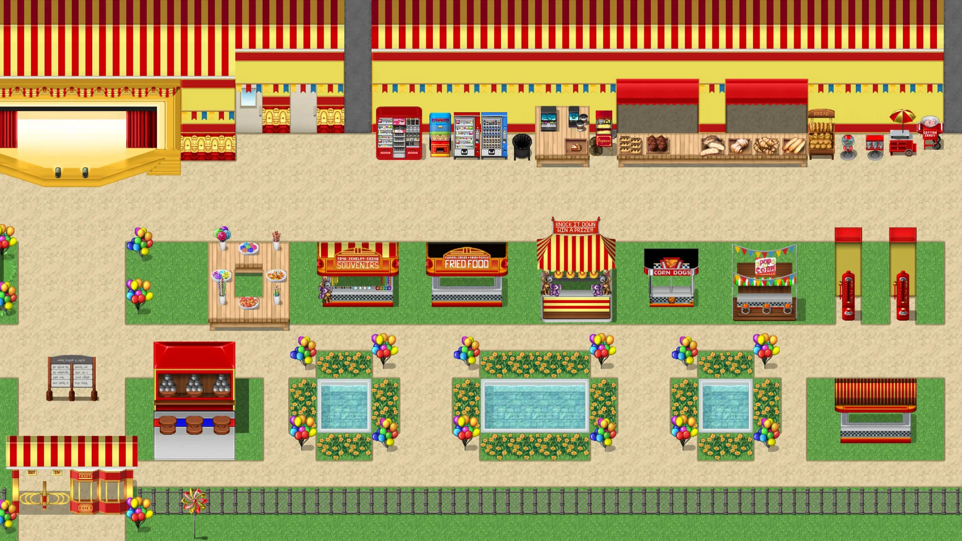 KR Amusement Park Tileset - Image 3