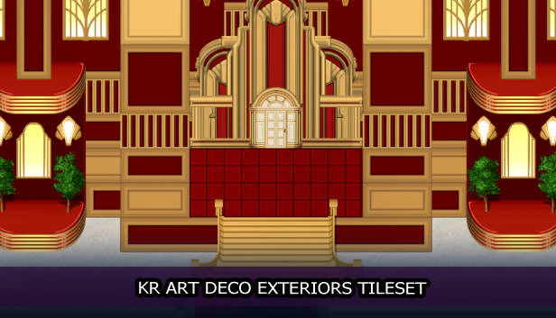 KR Art Deco Exteriors Tileset