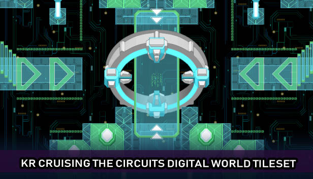 KR Cruising the Circuits Digital World Tileset
