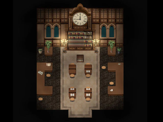 KR Dark Academia Library Tileset - Image 5