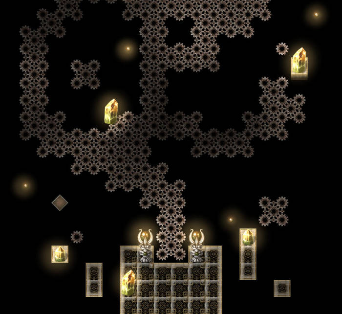 KR Elemental Dungeon Tileset - Celestial Flora Ice Time - Image 10
