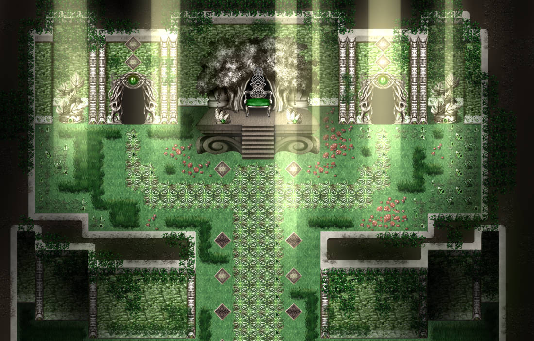 KR Elemental Dungeon Tileset - Celestial Flora Ice Time - Image 5