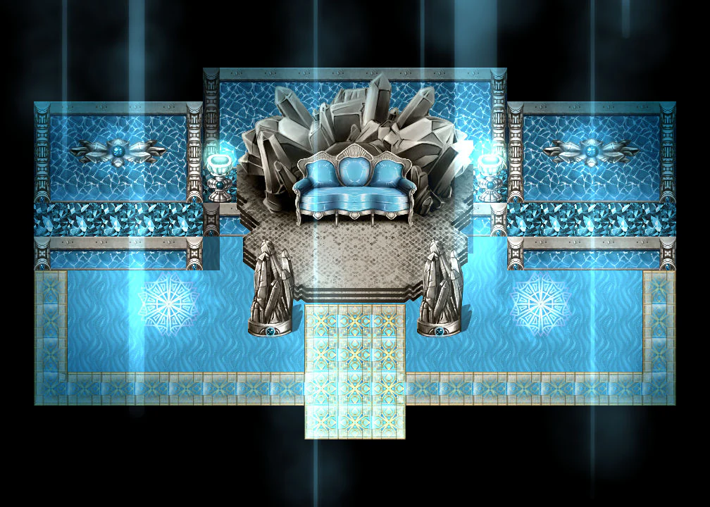 KR Elemental Dungeon Tileset - Celestial Flora Ice Time - Image 7