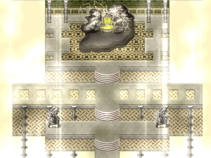 KR Elemental Dungeon Tileset - Dark Light Lightning Metal - Image 7