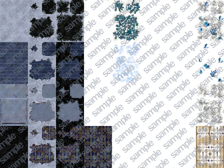KR Elemental Dungeon Tileset - Fire Water Earth Wind - Image 12