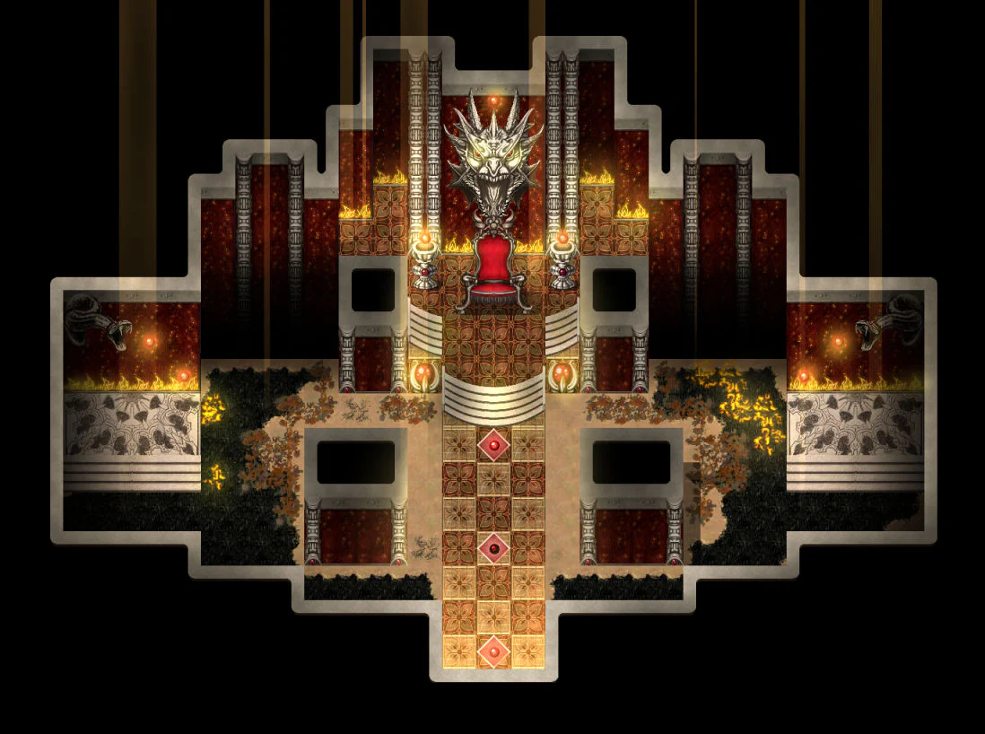 KR Elemental Dungeon Tileset - Fire Water Earth Wind - Image 3
