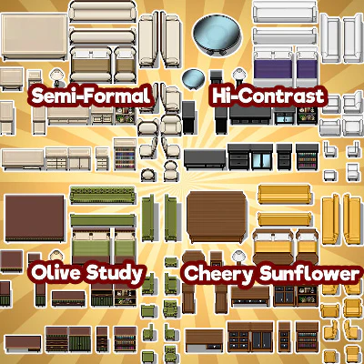 KR Furniture Store - Modern Suites Tileset - Image 2
