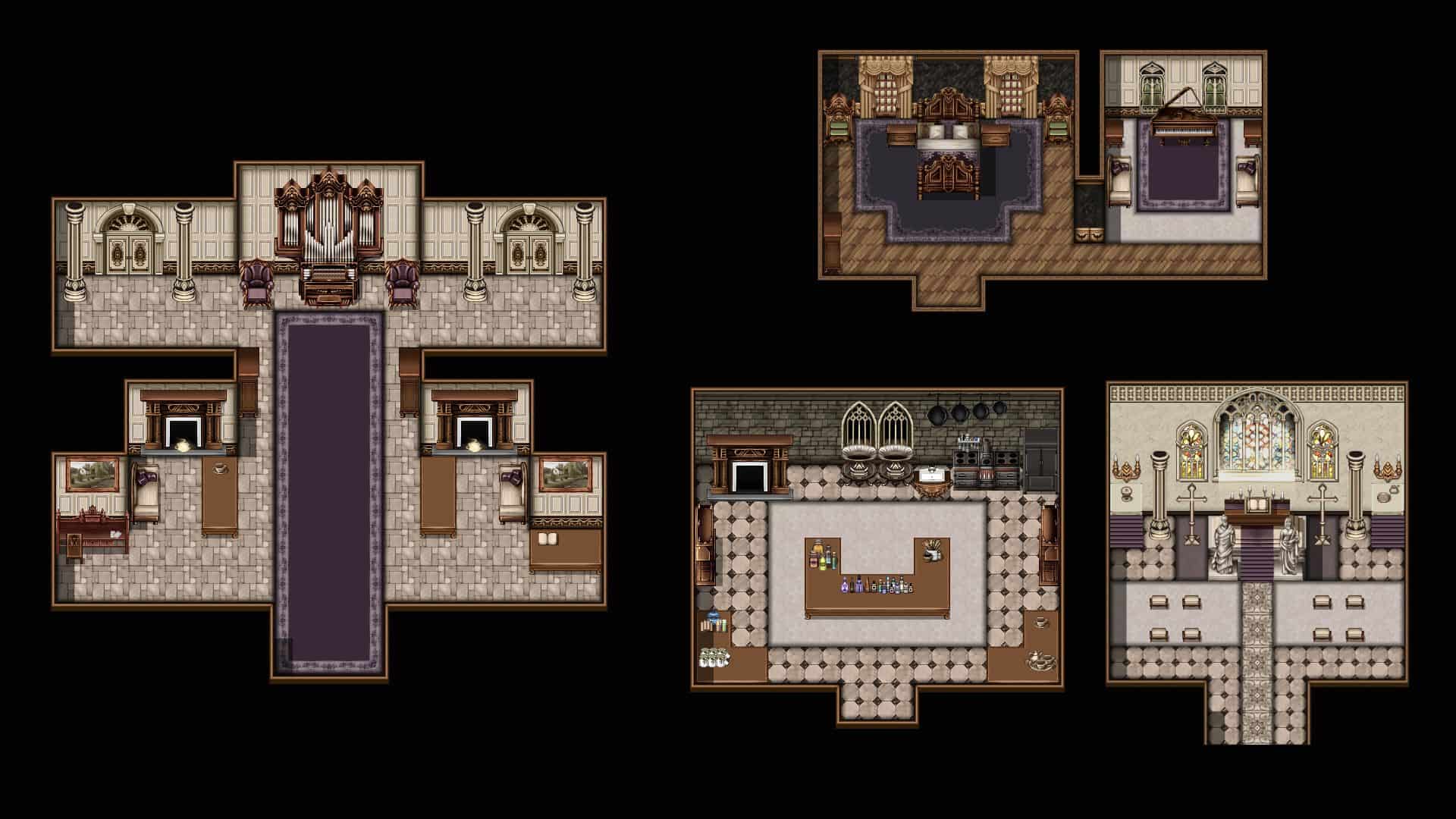 KR Gothic Castle Tileset - Image 2