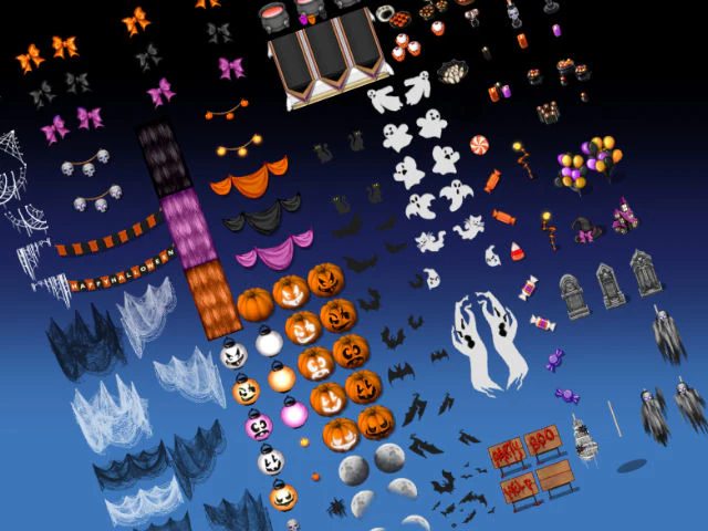 KR Halloween Party Tileset - Image 3