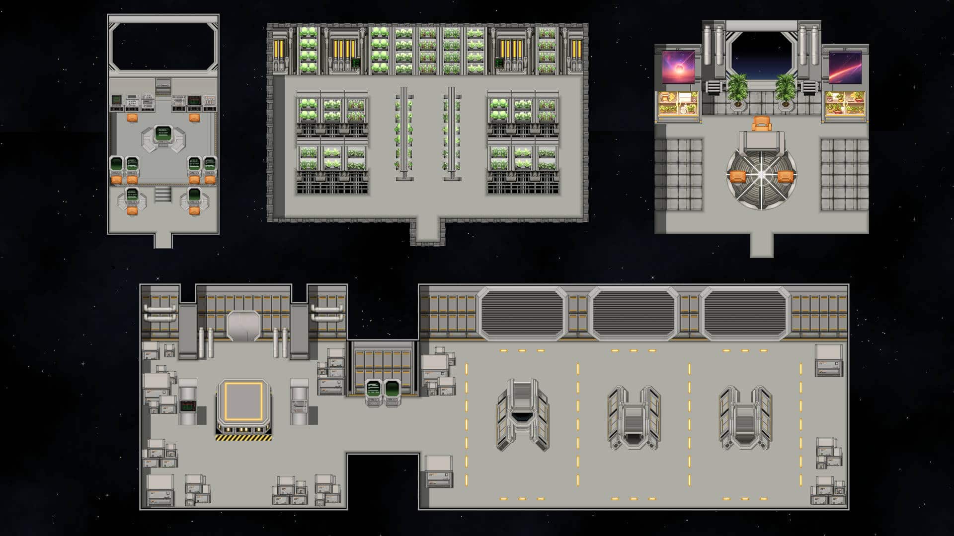 KR Retro Starship Tileset - Image 2