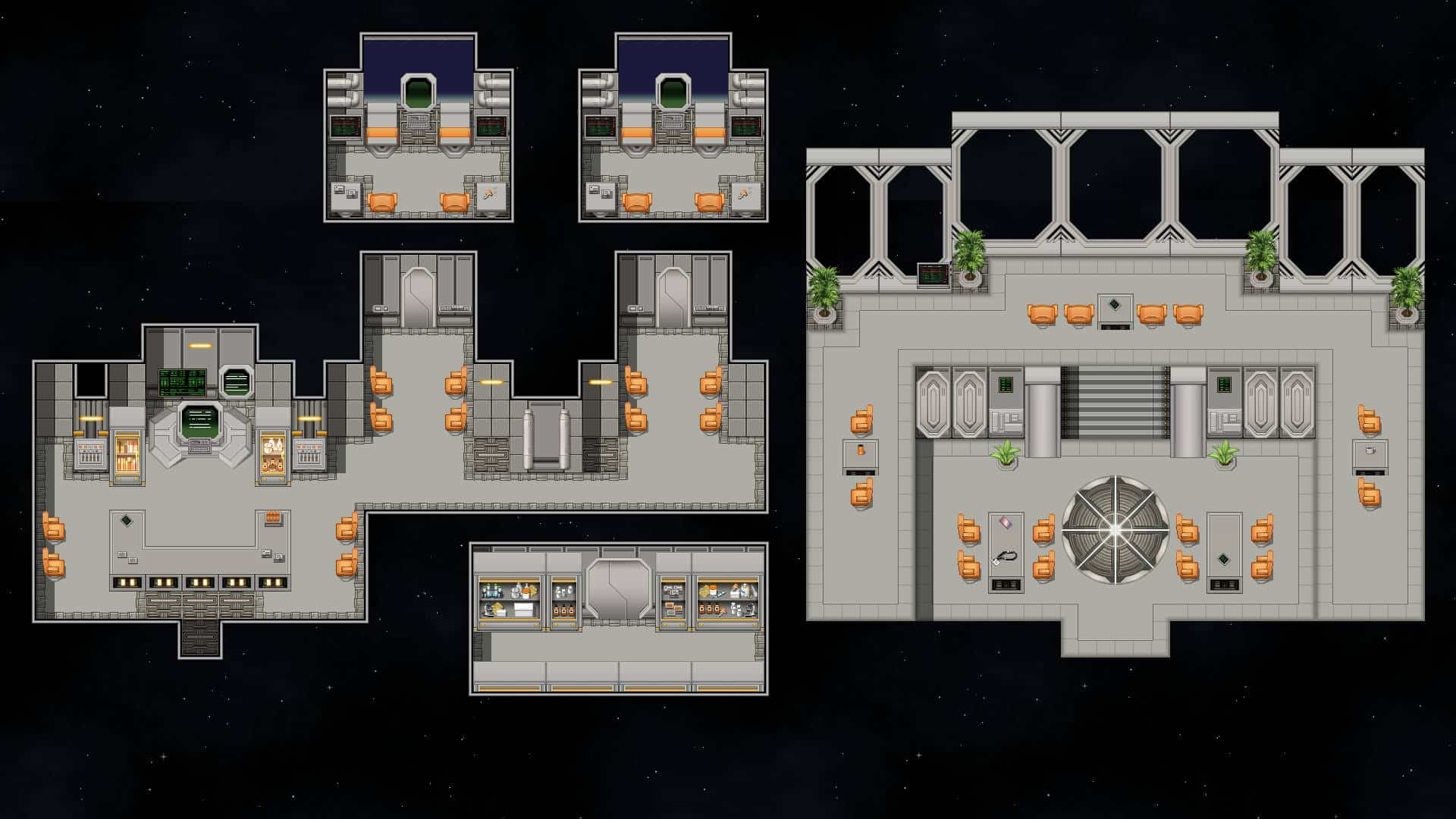 KR Retro Starship Tileset - Image 4