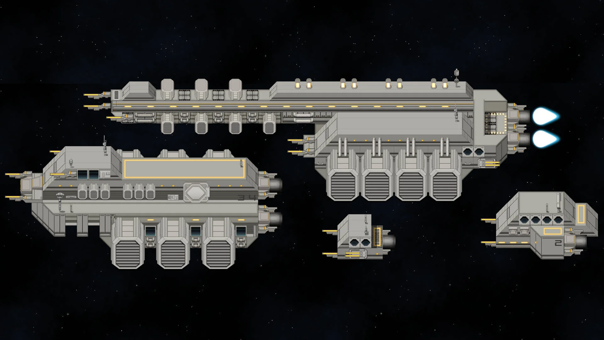 KR Retro Starship Tileset - Image 5