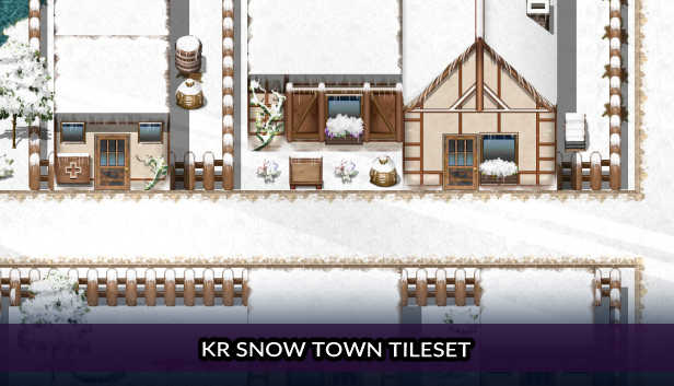 KR Snow Town Tileset