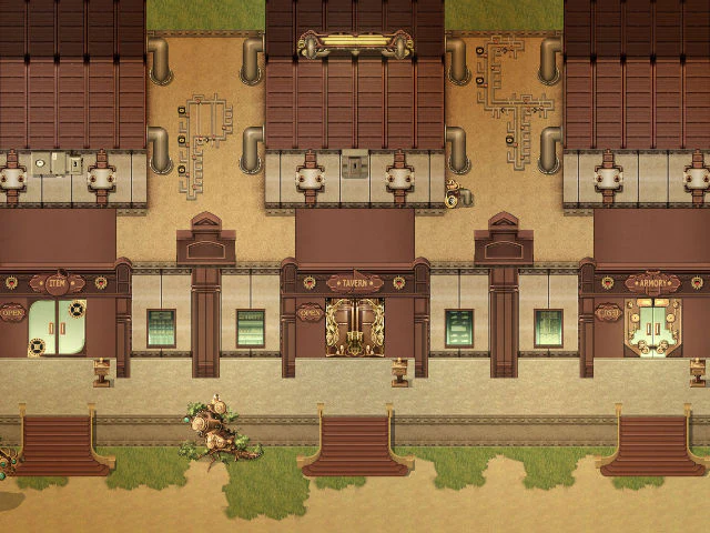 KR Steampunk Exterior Tileset - Image 2