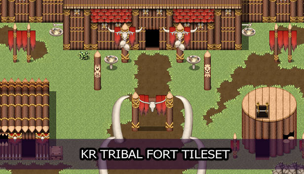 KR Tribal Fort Tileset