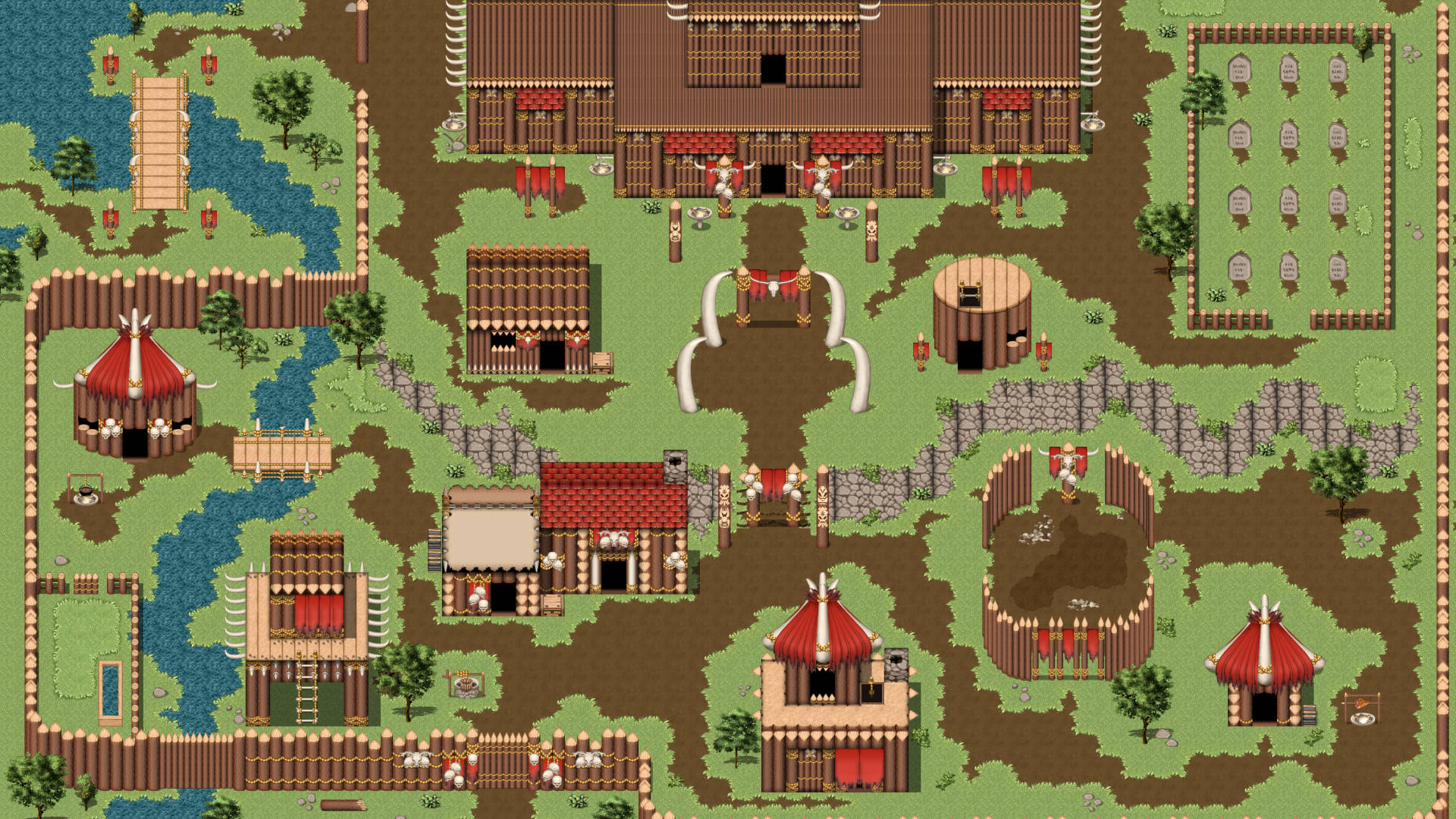KR Tribal Fort Tileset - Image 2