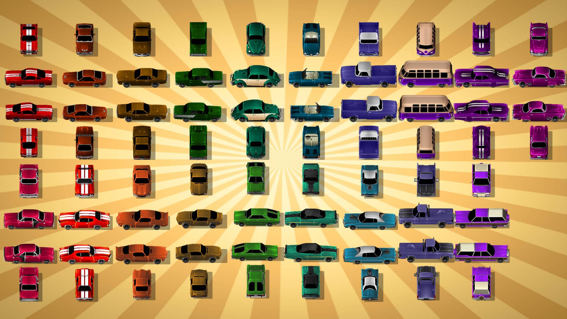 KR Vintage Cars - 60s and 70s Animation Pack - Image 2