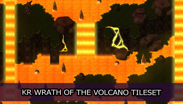 KR Wrath of the Volcano Tileset