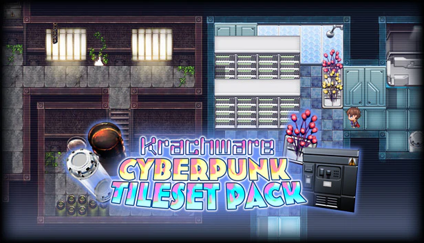 Krachware Cyberpunk Tileset Pack