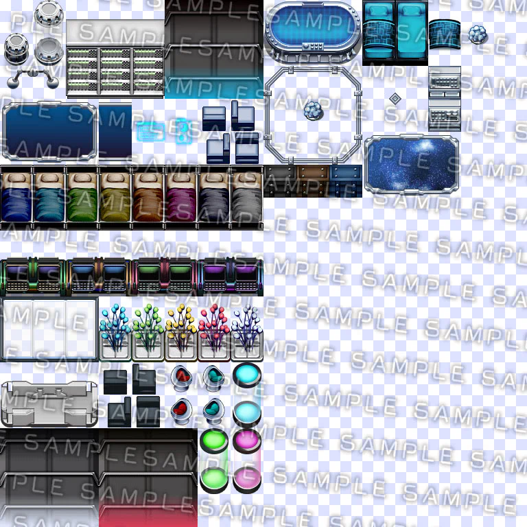 Krachware Cyberpunk Tileset Pack - Image 11