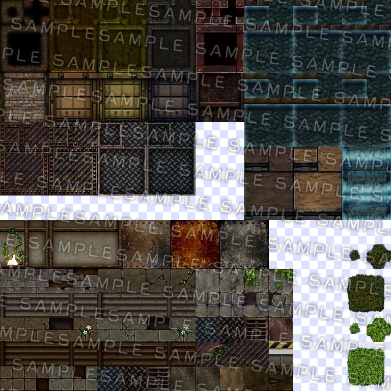 Krachware Cyberpunk Tileset Pack - Image 12
