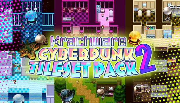 Krachware Cyberpunk Tileset Pack 2